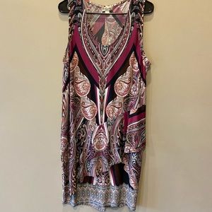 Sleeveless midi dress